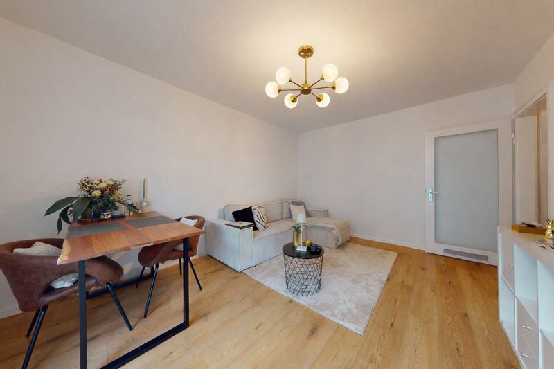 Modernisierte Zwei-Zimmer-Wohnung nähe EZB